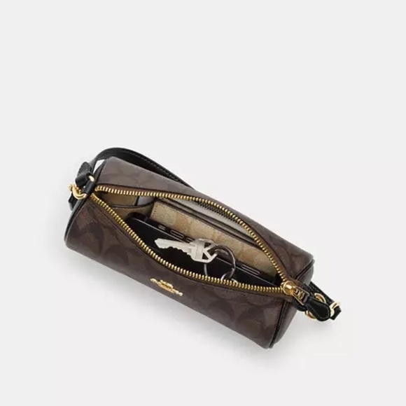 Coach Mini Barrel Bag Blue - Picture 6 of 8